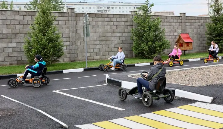 В Красноярске детский автогородок по выходным будет работать в формате свободного посещения