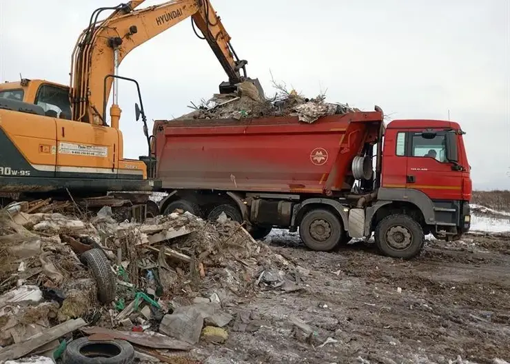 В Центральном районе Красноярска ликвидировали 22 свалки