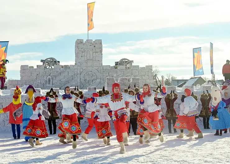 Взятие снежного городка в Сухобузимском пройдет 10 марта