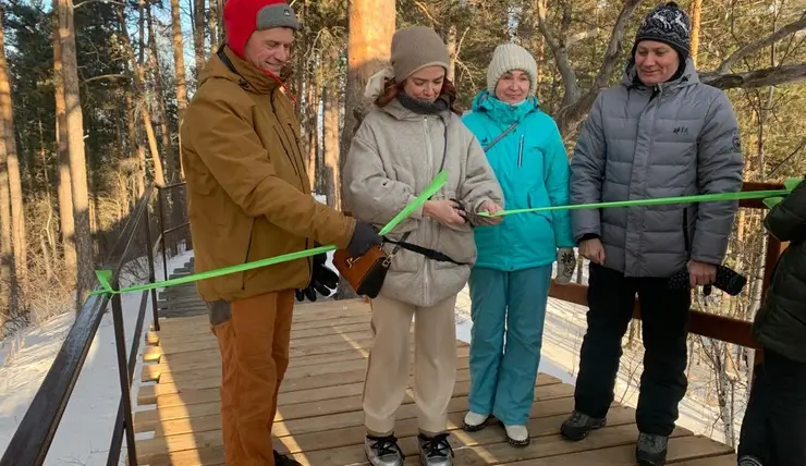 В нацпарке «Красноярские Столбы» открыли новый маршрут