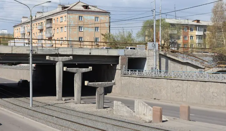 В Красноярске в этом году отремонтируют Мичуринский мост