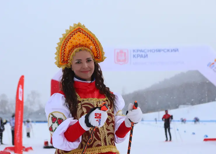 На “Лыжню России” вышли более тысячи красноярцев