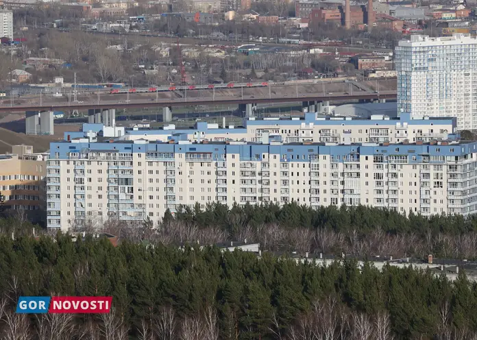 В Красноярском крае за 6 месяцев 2024 года построили 589 тысяч кв. м жилья