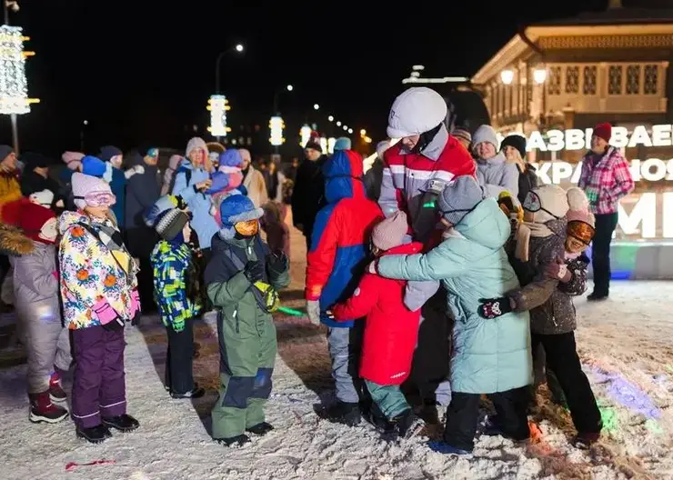 В Историческом квартале Красноярска проходят новогодние вечера