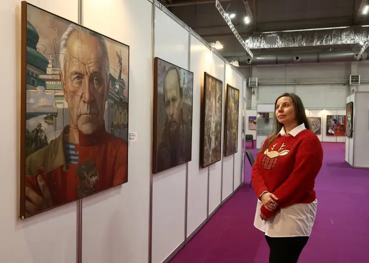 В Красноярске в честь 35-летия Регионального отделения академии художеств открылась выставка