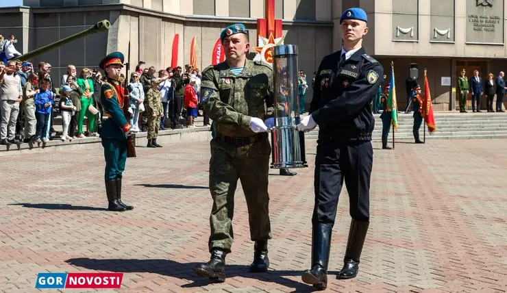 В Красноярске состоялась церемония сохранения Вечного огня