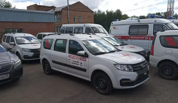 В Красноярск доставили еще 36 автомобилей для больниц края