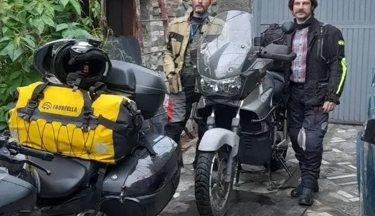 Красноярец Денис Политов за 33 дня доехал на мотоцикле до Средиземного моря в Турции