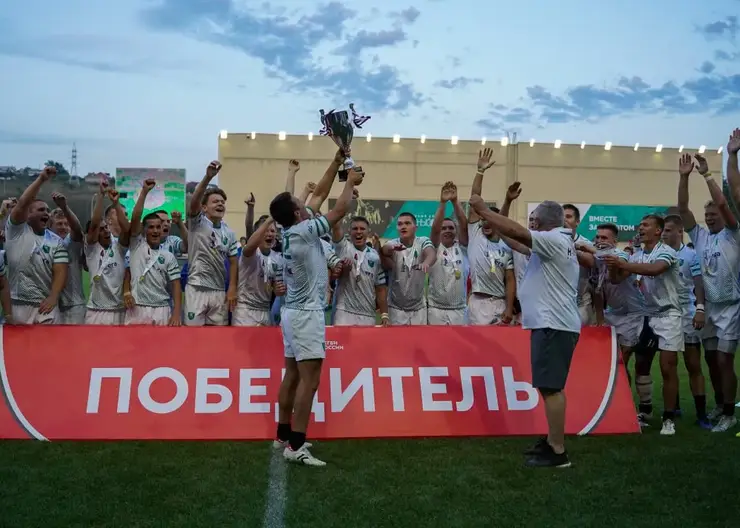 В Красноярске финал юношеского Первенства России по регби посетили около 1000 зрителей