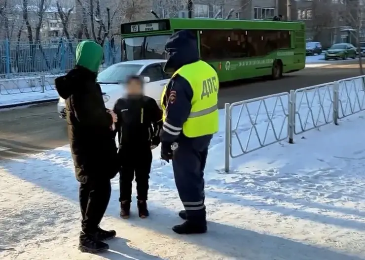 С начала года дети из Красноярска и Дивногорска нарушили правила дорожного движения 550 раз