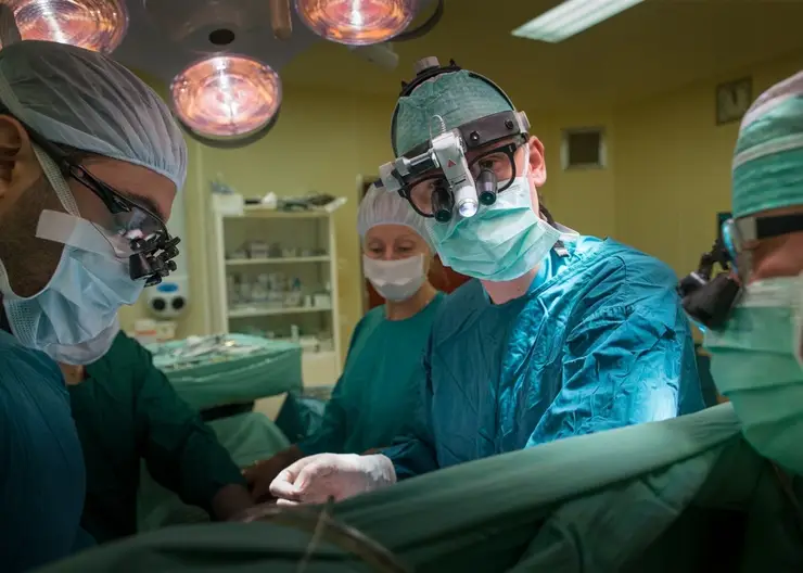 Хирурги кардиоцентра в Красноярске имплантировали первый российский многобраншевый стент-графт
