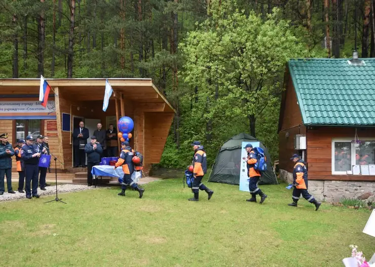 На Восточном входе в нацпарк «Красноярские Столбы» открылся пост спасателей