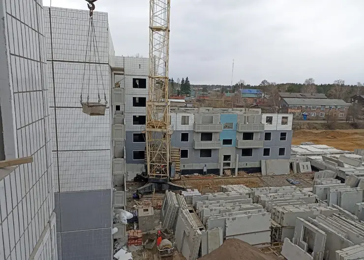 В Красноярском крае на 4,5 % выросли темпы строительства жилья