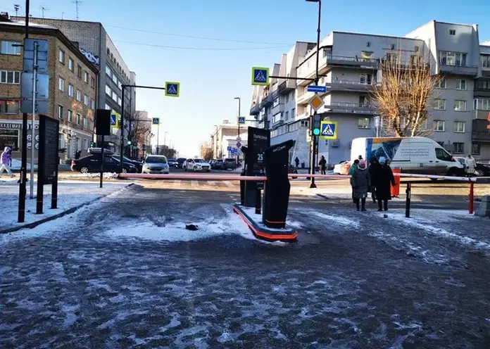 В Красноярске перед площадью Мира появится платная парковка