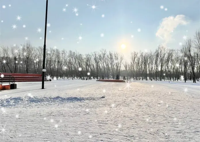 В Красноярске в сквере за Дворцом культуры «Кировский» появится каток