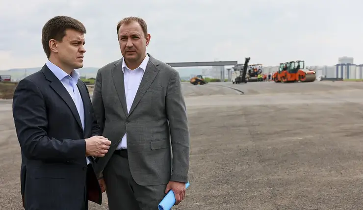 Михаил Котюков предложил сменить подрядчика строительства дороги в аэропорт Красноярска