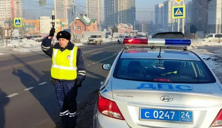 В Красноярске за 2 месяца выявили 1218 нарушений на пешеходных переходах
