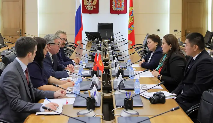 В Красноярском крае обсудили перспективы сотрудничества с Киргизией