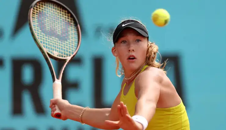 Уроженка Красноярска Мирра Андреева вышла в третий круг Australian Open