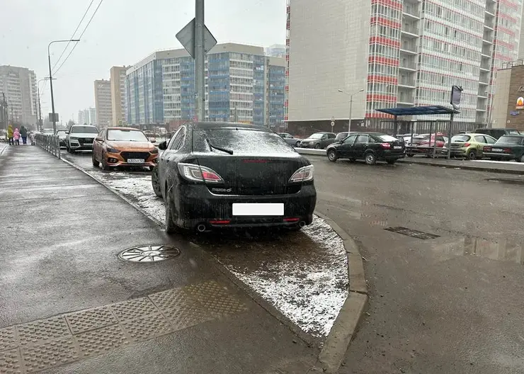 Нарушители заплатят более 2 млн рублей за парковку на газоне в Свердловском районе Красноярска