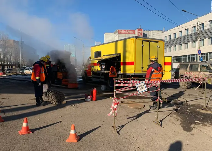 Отопление в дома части Октябрьского и Железнодорожного районов Красноярска вернется к вечеру