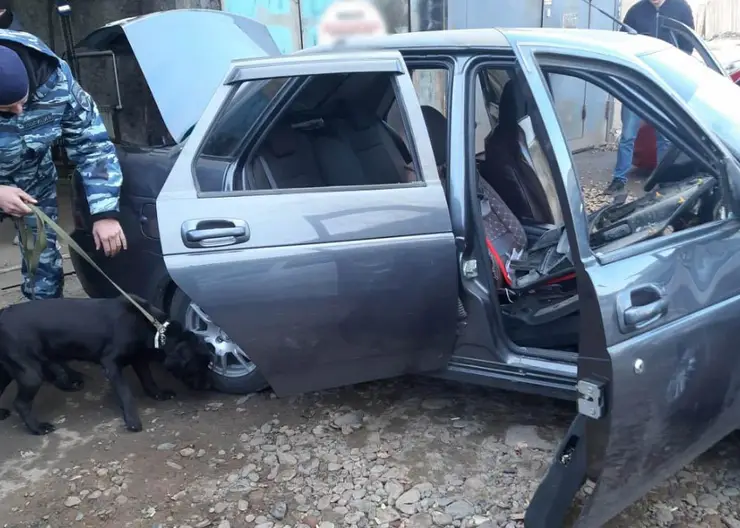 В Красноярске задержали наркодилера с крупной партией гашиша (видео)