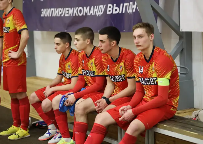 Красноярская команда «Рассвет-2005» не смогла выйти в полуфинал первенства России по мини-футболу