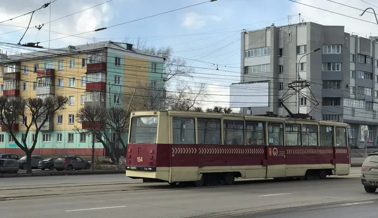 В Красноярске с 30 июня по 2 июля трамваи № 4 и № 5 не будут ходить