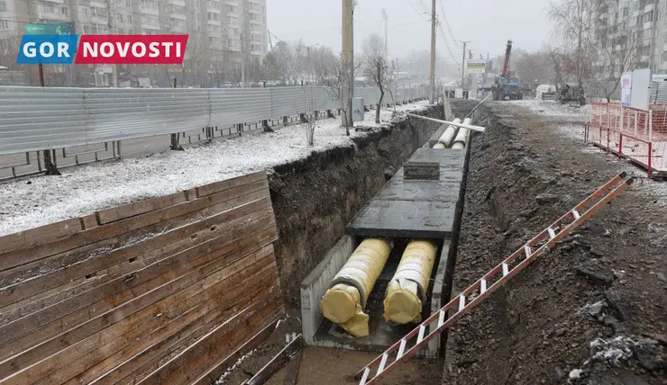 В Красноярске в этом году отремонтируют теплосети на улице Щорса