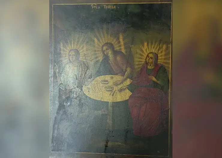 Житель Красноярского края пойдет под суд за кражу иконы «Святая Троица» XIX века