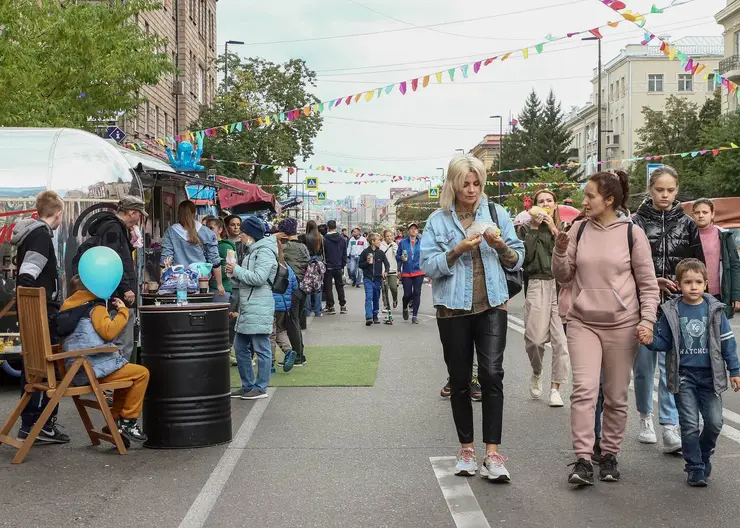 Программа пешеходного проекта «В центре Мира» в Красноярске на 18 июня