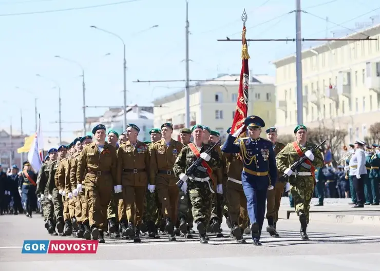 В Красноярске торжественное шествие в честь 9 Мая вновь пройдет на правобережье