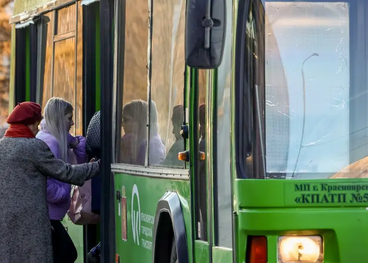 В красноярском Солнечном автобусы вернулись на прежние маршруты