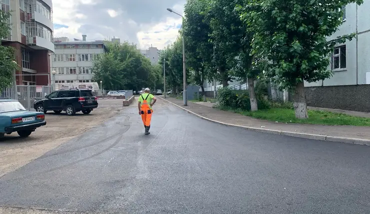 В Красноярске нарушители правил благоустройства оплатили ремонт проездов Центрального района