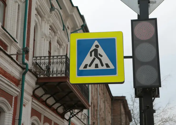 В Красноярске установили новые светофоры