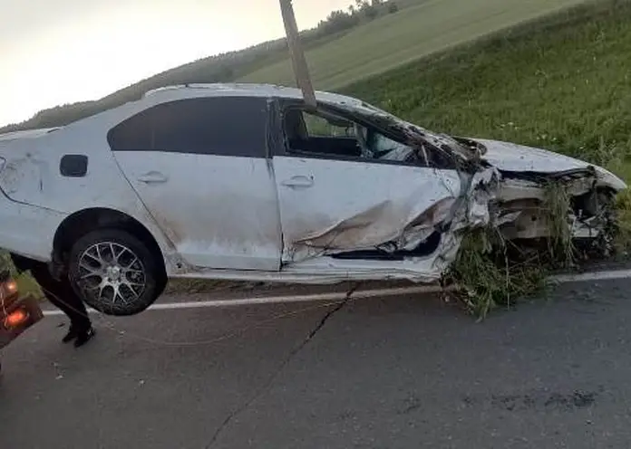 В Шарыповском районе двое детей получили травмы в массовом ДТП