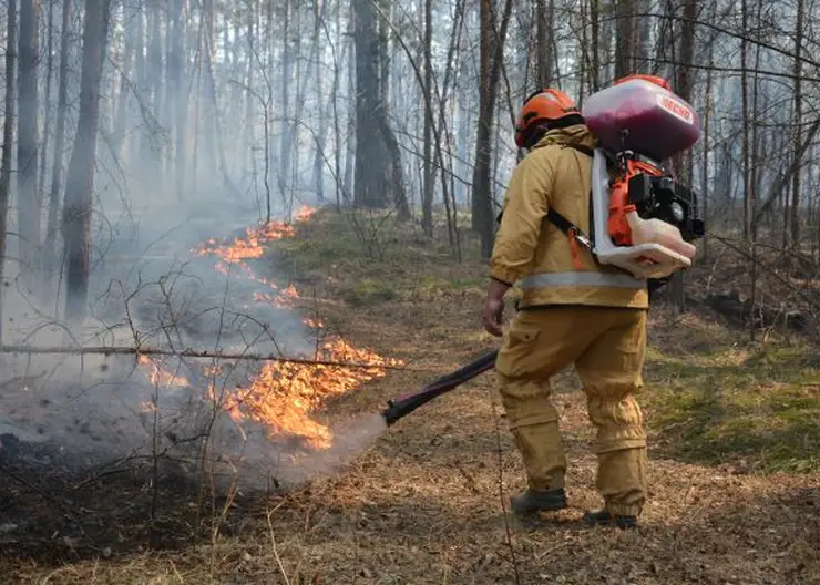 Новая пожарная техника на страже леса Красноярского края