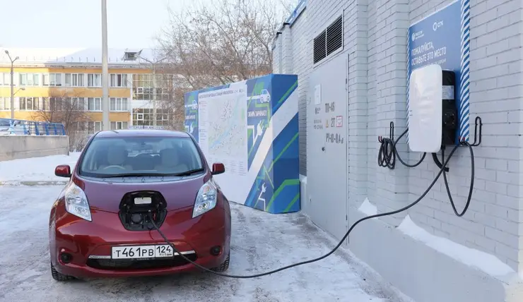 В Красноярский край стали ввозить больше электромобилей