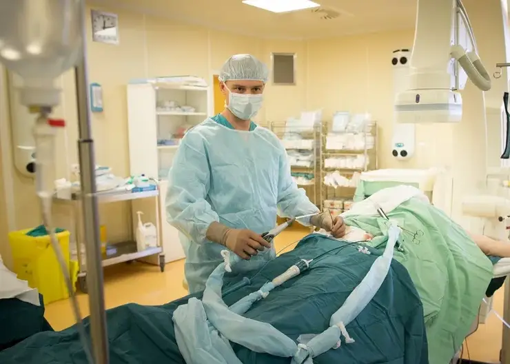 Красноярские хирурги спасли беременную пациентку с опасной для жизни тахикардией
