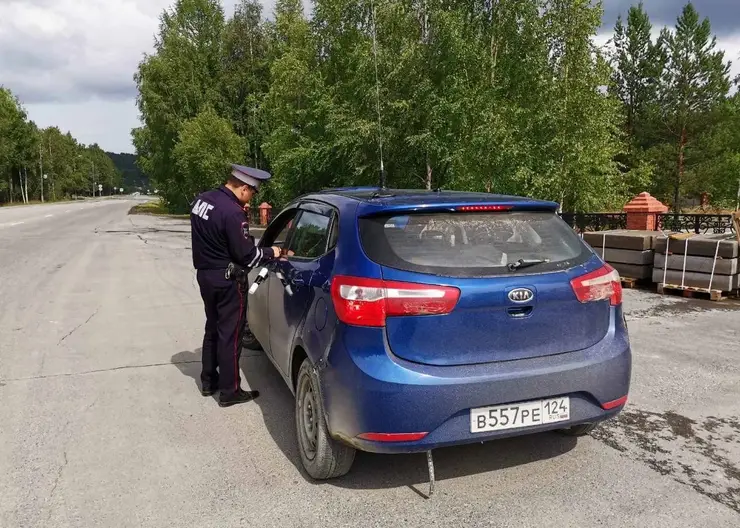 В Красноярском крае задержали 7 таксистов-нелегалов