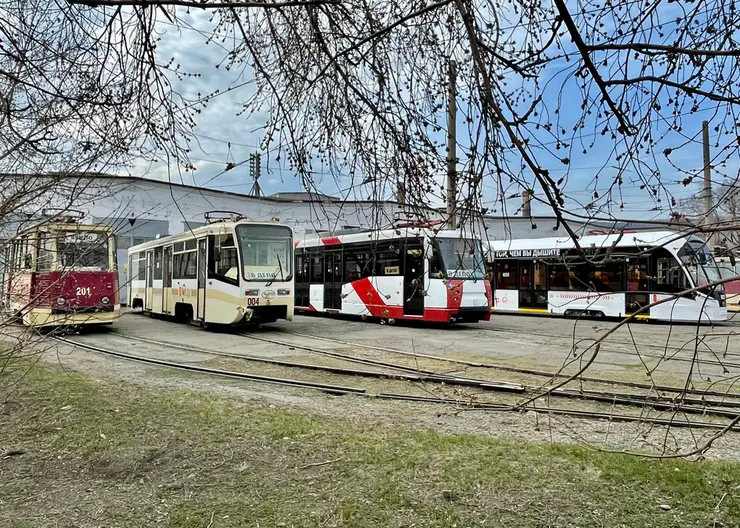Красноярскому трамваю исполнилось 64 года