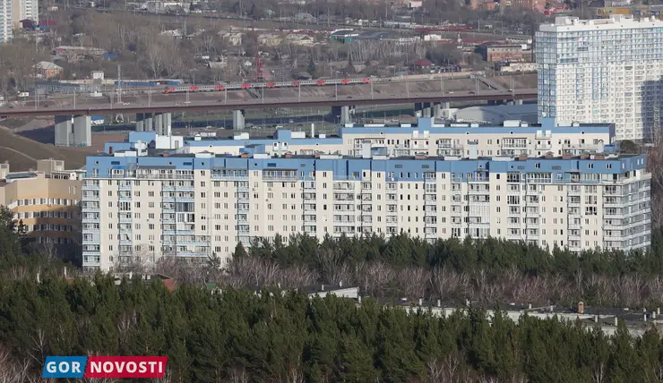 В Красноярском крае за 6 месяцев 2024 года построили 589 тысяч кв. м жилья