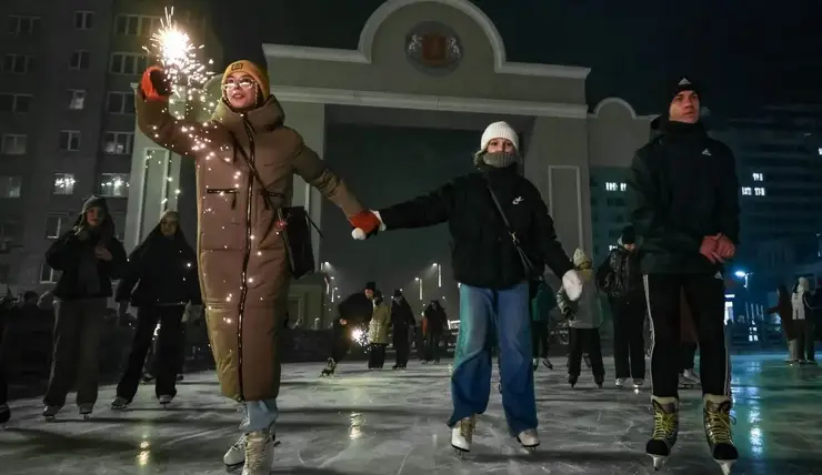 В Красноярске откроют каток на площади Мира