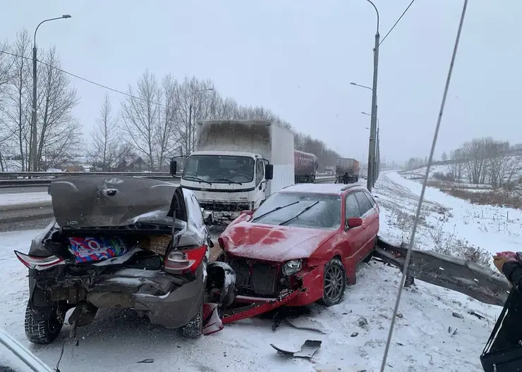 Под Красноярском произошло сразу три ДТП