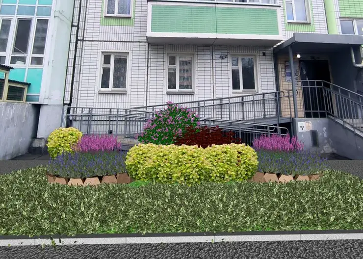 Четыре двора в Железнодорожном районе Красноярска станут зеленее