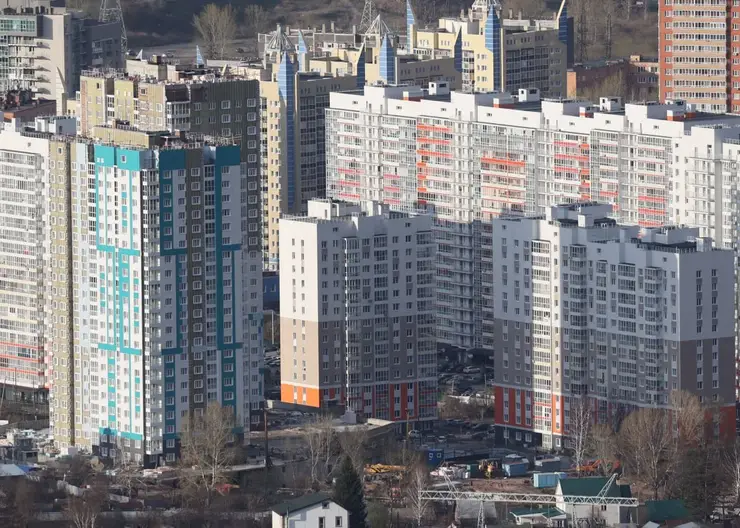 В Красноярском крае с начала 2024 построили 473 тысяч кв. метров жилья