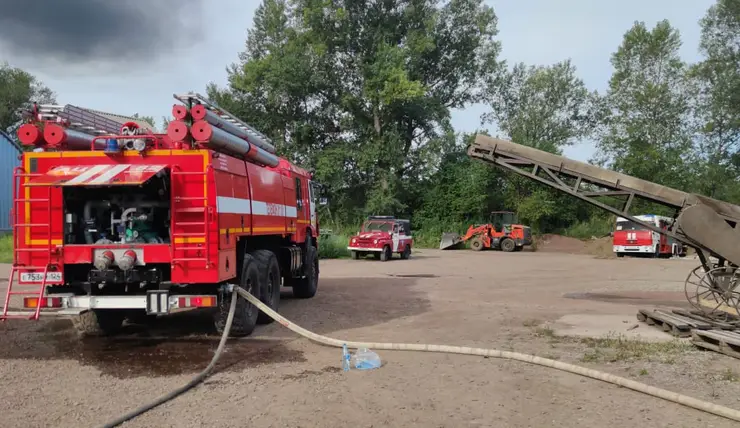 В результате пожара в СНТ «Березки» возле Лесосибирска погиб мужчина