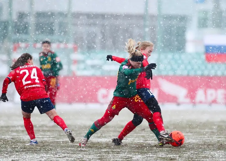 Красноярские «львицы» потерпели неудачу в стартовом матче сезона