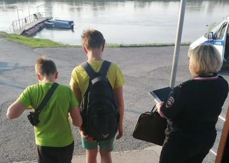 Под Ачинском на реке Чулым чуть не утонул 13-летний школьник