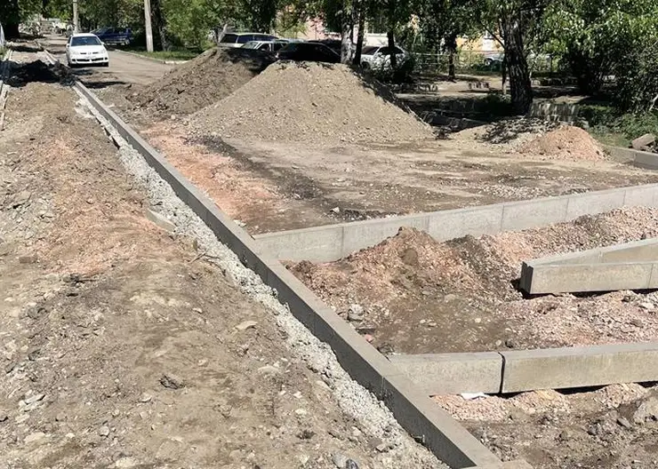 В Красноярске отремонтируют улицу Волжскую